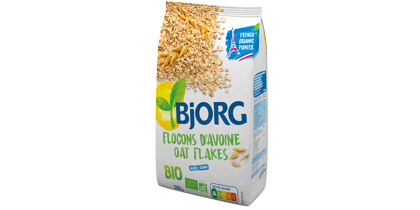 Flocons d'avoine - Carrefour Bio - 500 g